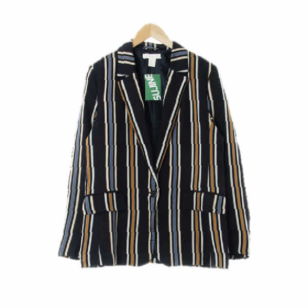h&m 네이비 오버핏원버튼자켓 
