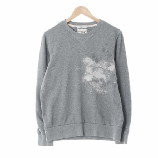 빈폴 그레이 면 슬림핏맨투맨 