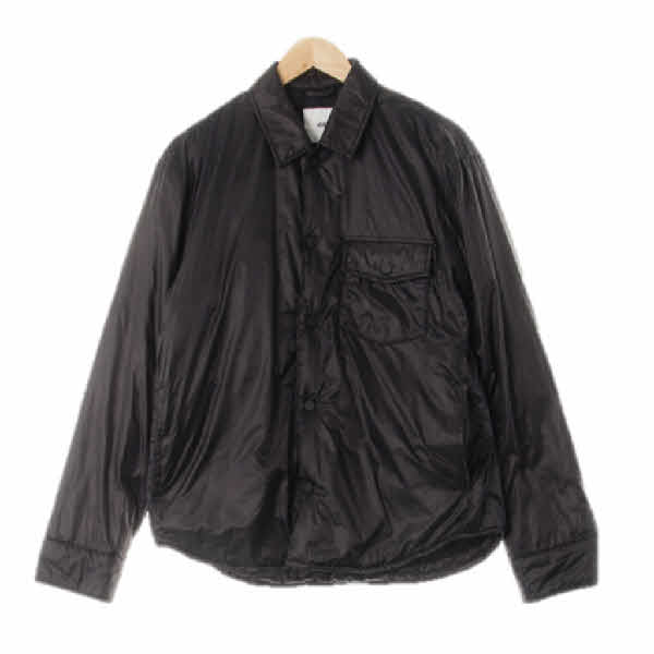 h&m 블랙 유광패딩카라자켓