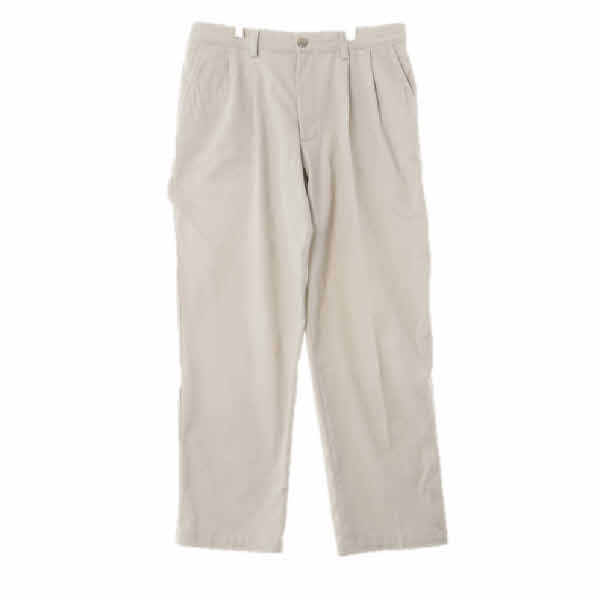 dockers 베이지 면혼방 핀턱와이드테이퍼드팬츠