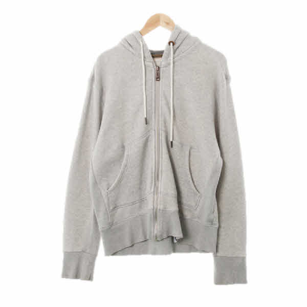 penfield 멜란지그레이 면 후드집업