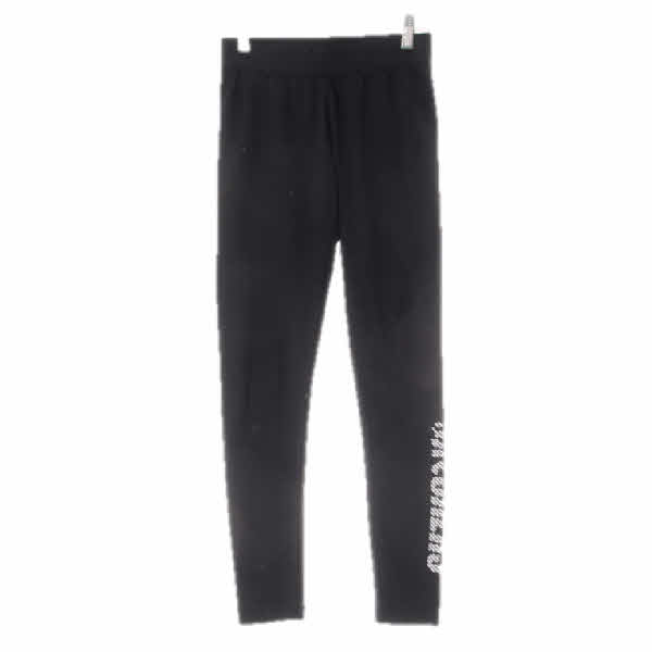 스케쳐스 블랙 프린팅 사이드레터링로고레깅스