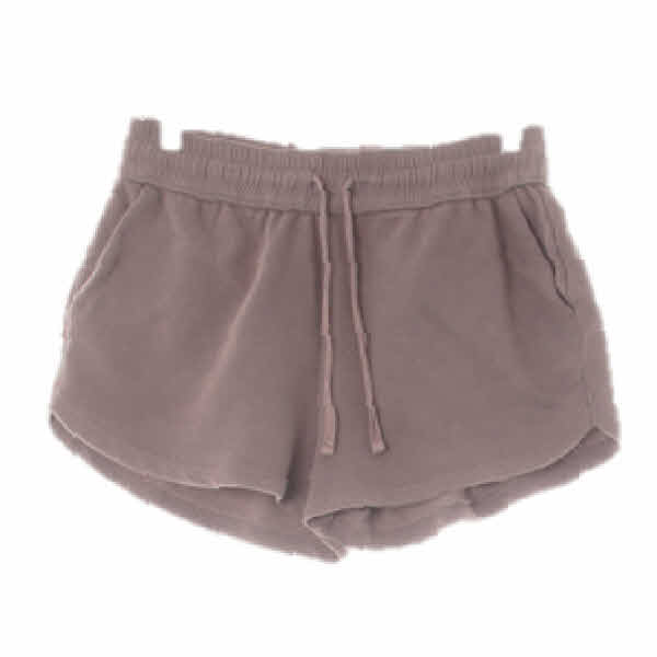 h&m 애쉬브라운 면혼방 트임반바지
