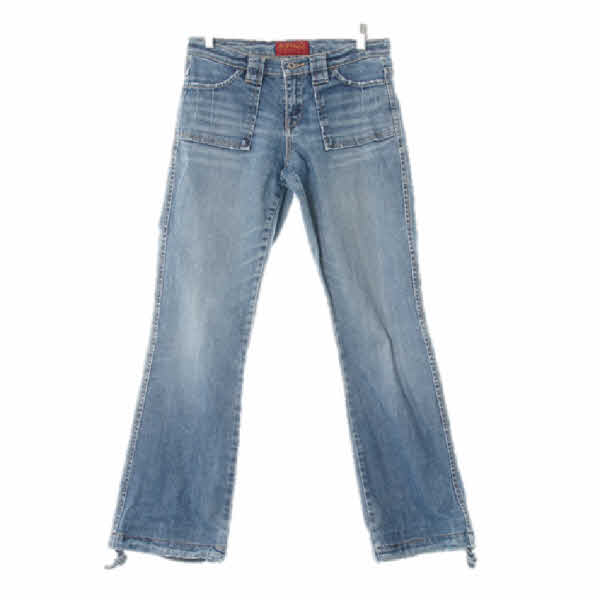 buffalo David bitton 중청 데님 워시드로우케이틀린부츠컷진