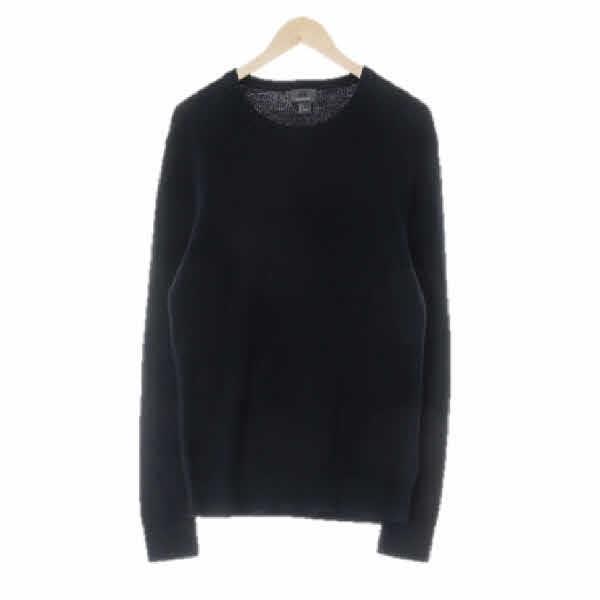 h&m 네이비 캐시미어혼방 와플니트