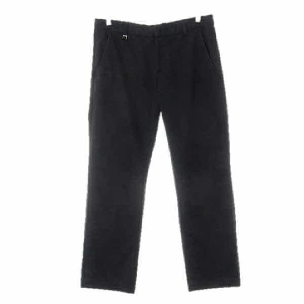 ermenegildozegna 다크차콜 사선스트라이프 보카시모직슬랙스팬츠