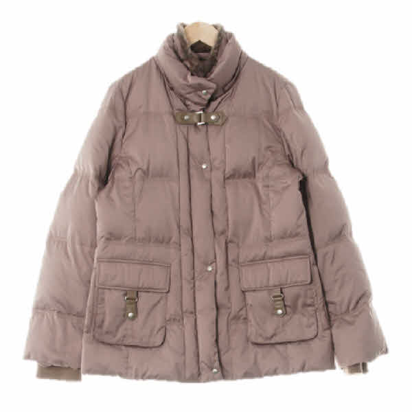 bcbg 베이지 덕다운 투웨이포켓하프패딩점퍼