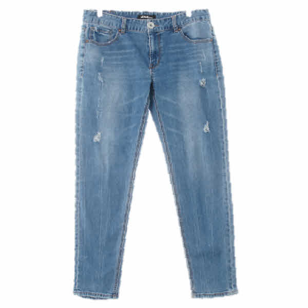 henusjeans 중청 데님 디스트로이드세미스트레이트핏진