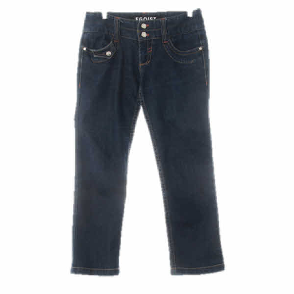 에고이스트 진청 데님 듀엣버튼7부진