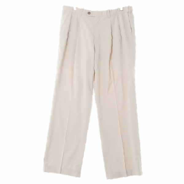 munsingwear 베이지 핀턱롤업릴렉스팬츠 