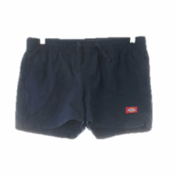 디키즈 네이비 면 로고숏츠