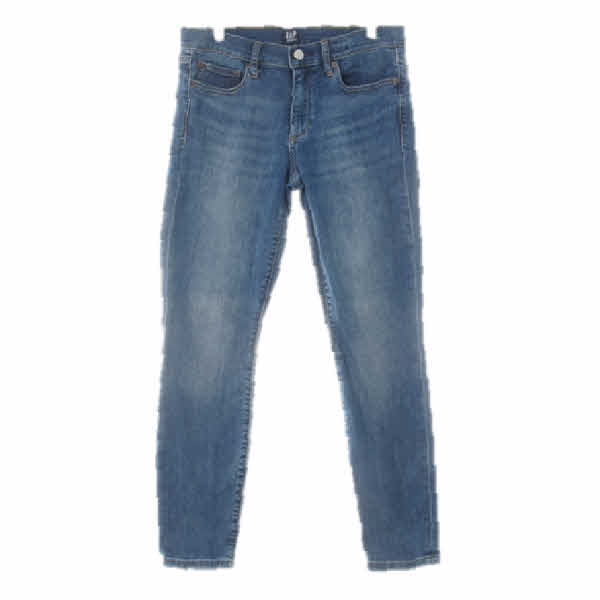 gap 진청 데님 트루스키니워시드진