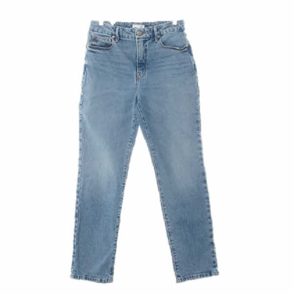 goodAmerican 중청 데님 돌청맘핏슬림진
