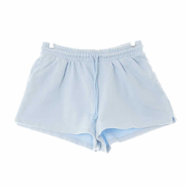 h&m 라이트윈드서퍼블루 면 솔리드밴딩숏팬츠