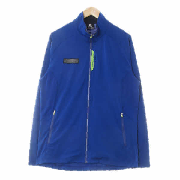 hummel 블루 매쉬집업트레이닝점퍼