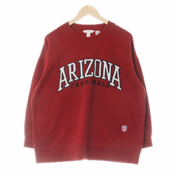 h&m 다크레드 면혼방 아리조나기모맨투맨
