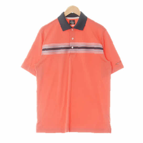 gregnorman 코랄 스트라이프 배색카라반팔티