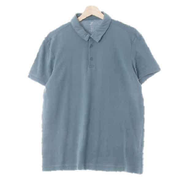 h&m 다크아틱그린 면혼방 기능성PK반팔티