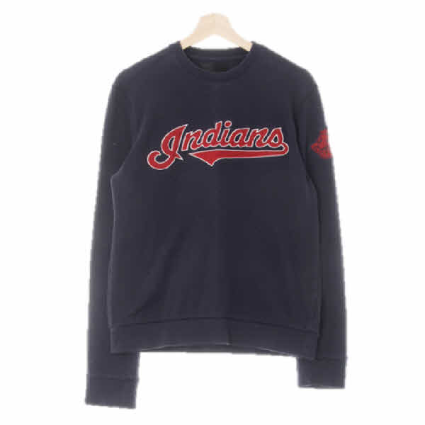 MLB 네이비 면 맨투맨