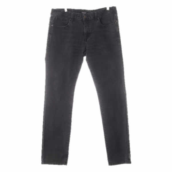 Guess 다크그레이 데님 워시드베이직슬림진