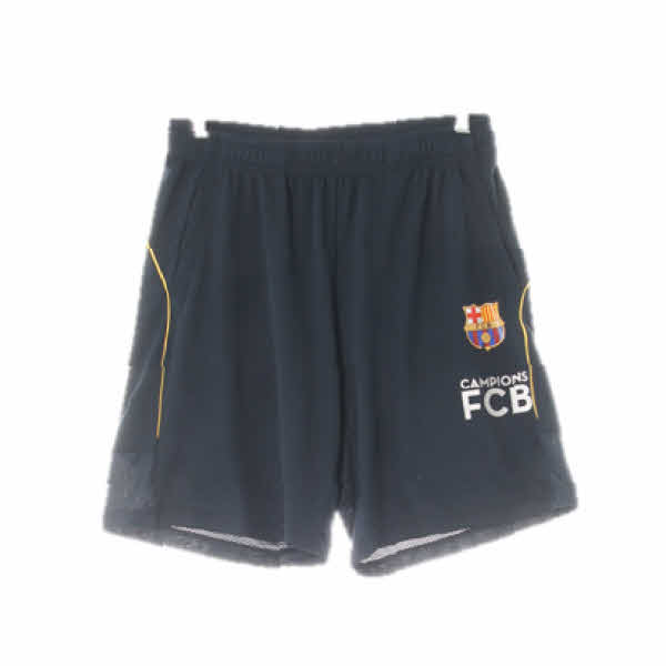 fcb 네이비 프린팅 파이핑스포츠반바지