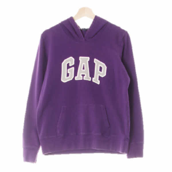 gap 퍼플포션 면혼방 스트레치후드티