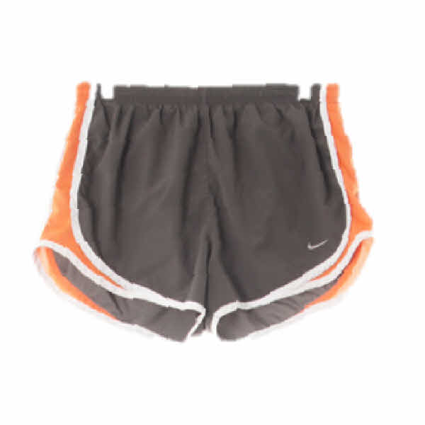 나이키 브라우니쉬그레이오렌지 사이드배색러닝숏츠