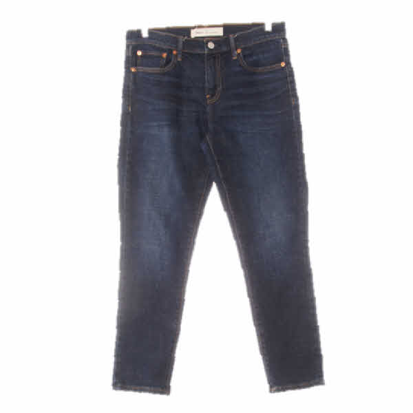 gap 진청 데님 워싱슬림스트레이트진