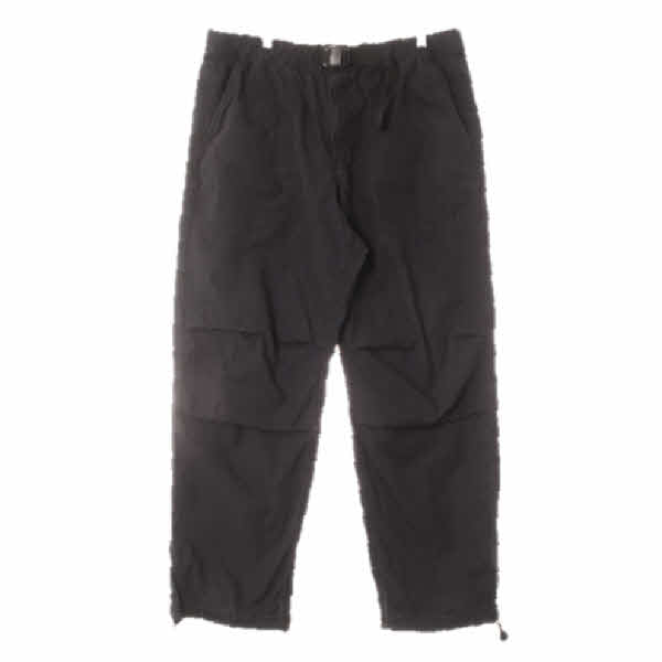 h&m 블랙 면혼방 절개조거와이드팬츠