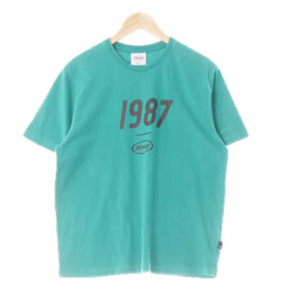 mmlg 제이드그린 면 1987로고반팔티