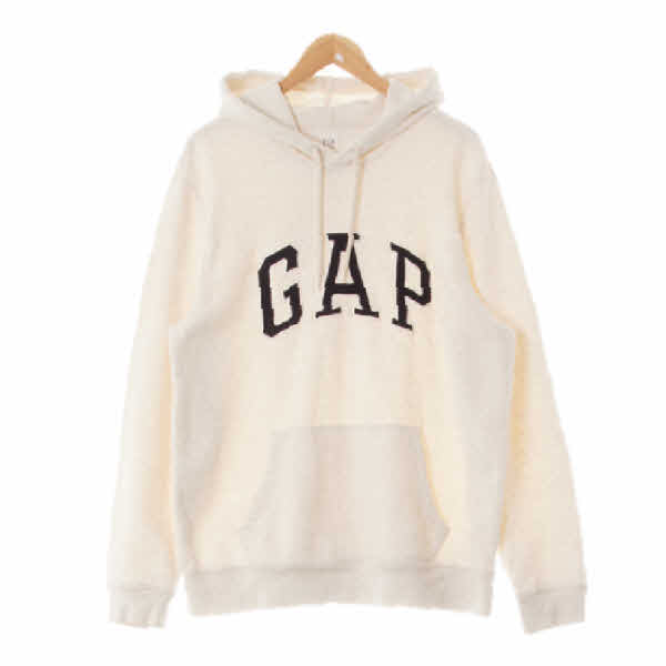 gap 오트밀 면혼방 빅패치로고루즈스웨트후디