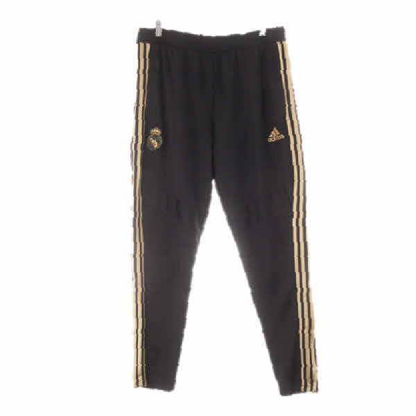 아디다스 블랙 프린팅 클리마라이트 골드삼선디파인슬림트레이닝팬츠