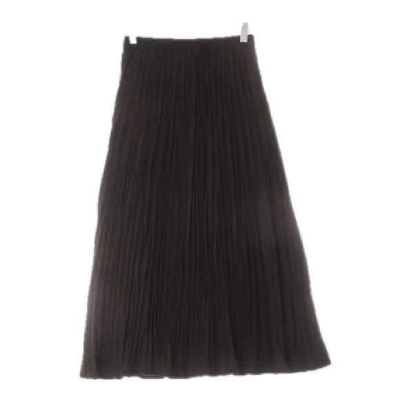 h&m 블랙 플리츠맥시스커트