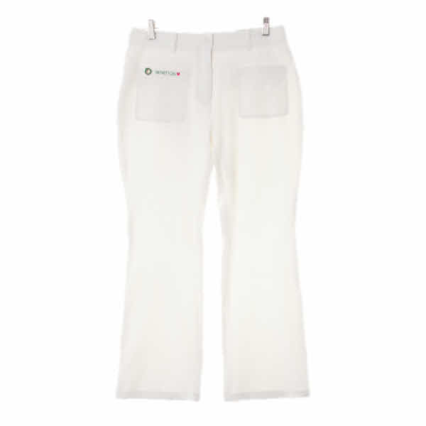 베네통 화이트 포켓로고라이트골프부츠컷팬츠