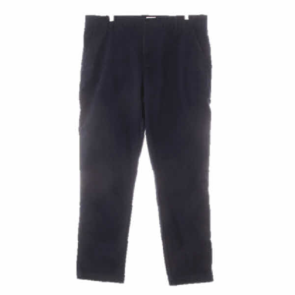 h&m 네이비 면혼방 치노워싱슬림팬츠