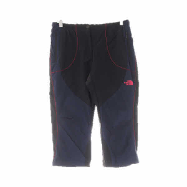 노스페이스 네이비블랙 절개배색7부스포츠팬츠