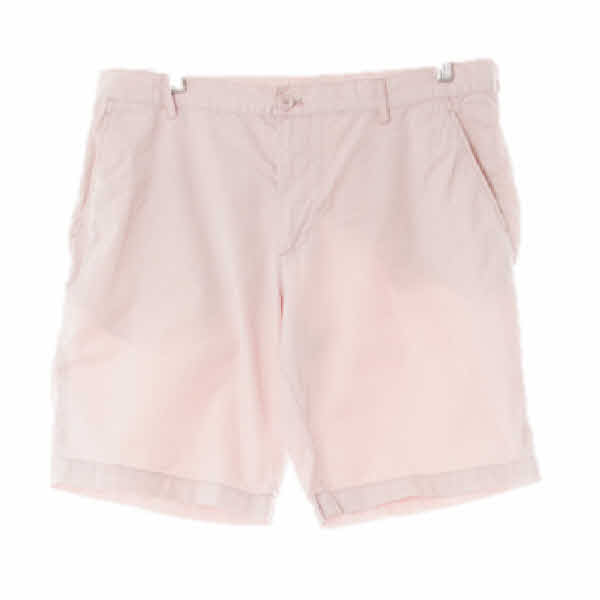 h&m 밀키핑크 면 치노하프팬츠 