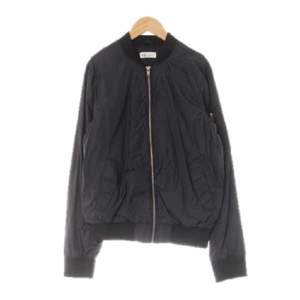 h&m 블랙 라이트블루종집업 