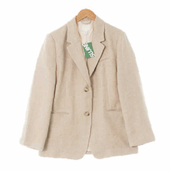 h&m 베이지 보카시트위드투버튼블레이저 