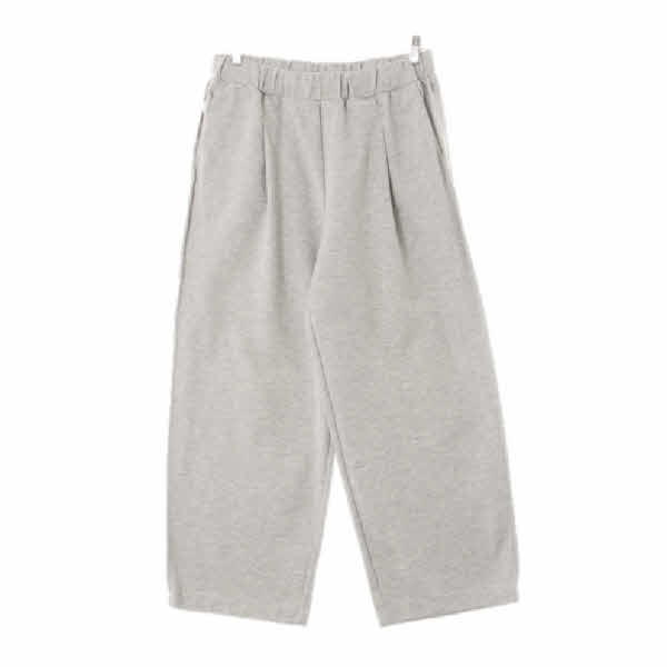 h&m 멜란지그레이 면혼방 원턱와이드루즈팬츠