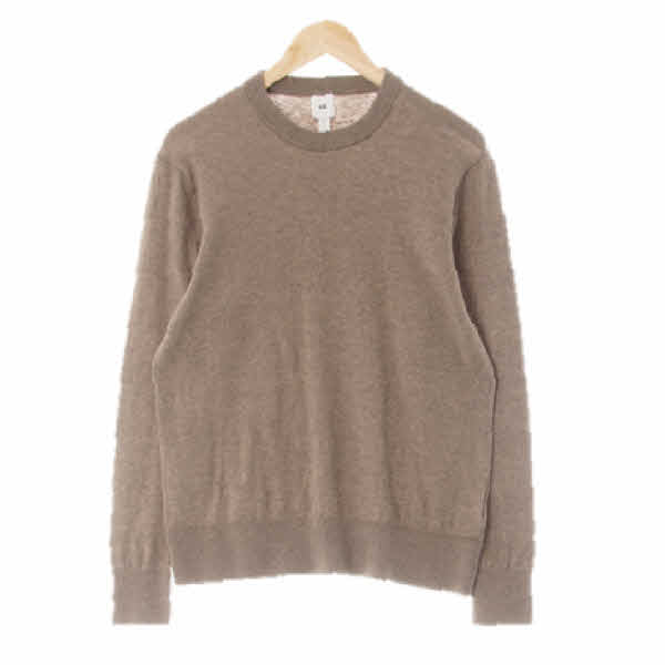 h&m 멜란지토프그레이 캐시미어혼방 미니멀소프트니트