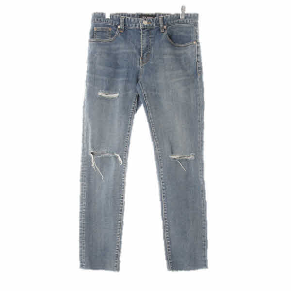 pieceworker 중청 데님 뉴크롭커팅데미지진