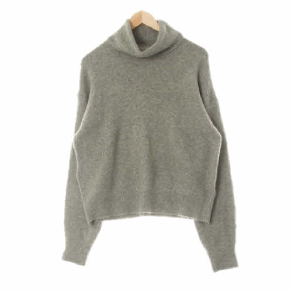 h&m 인디카키 시보리터틀넥스웨터