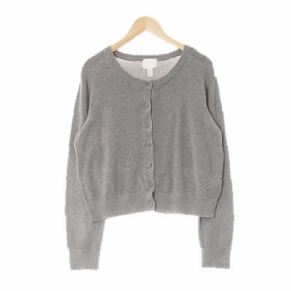 h&m 그레이 시보리데일리가디건