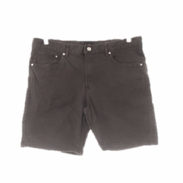 h&m 차콜 면혼방 스트레치워싱숏진