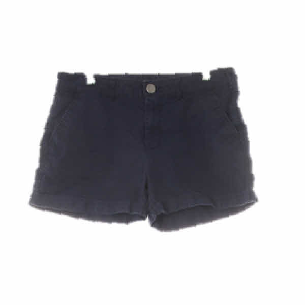 gap 네이비 면혼방 롤업스키니보이프렌드숏팬츠