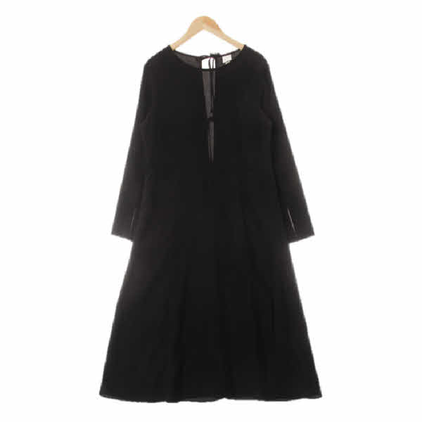 h&m 블랙 백슬릿리본원피스