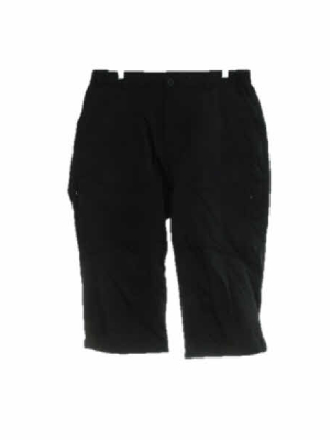 k2 블랙 사이드포켓카프리팬츠 