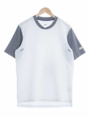 k2 화이트 엠보반팔티 