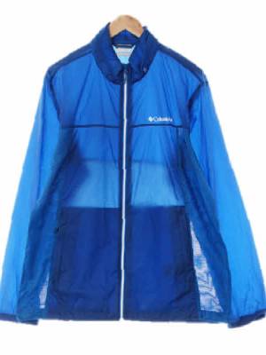콜롬비아 블루 홑겹바람막이